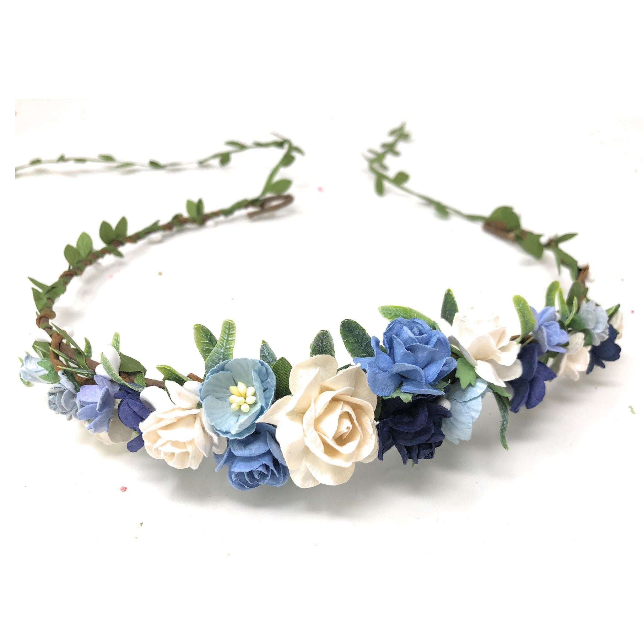 Silk cornflowers, blue flowers Hair accessories, headdress, bridal jewellery, traditional costume jewellery, silk offers flowers, flower crown